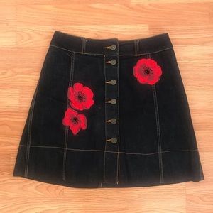 Kate Spade Broome Street Denim Skirt